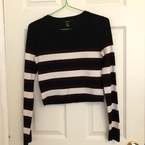 Woman’s Vertical Striped Sweater